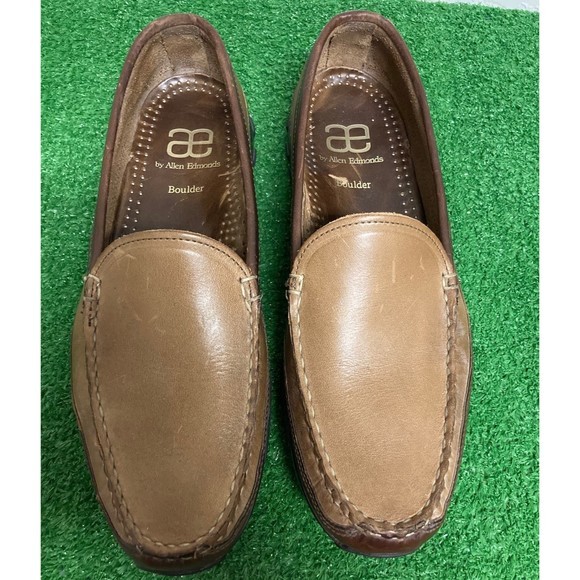 Allen Edmonds Boulder Loafers Brown Men’s Size 9 D 40026 - Picture 3 of 5